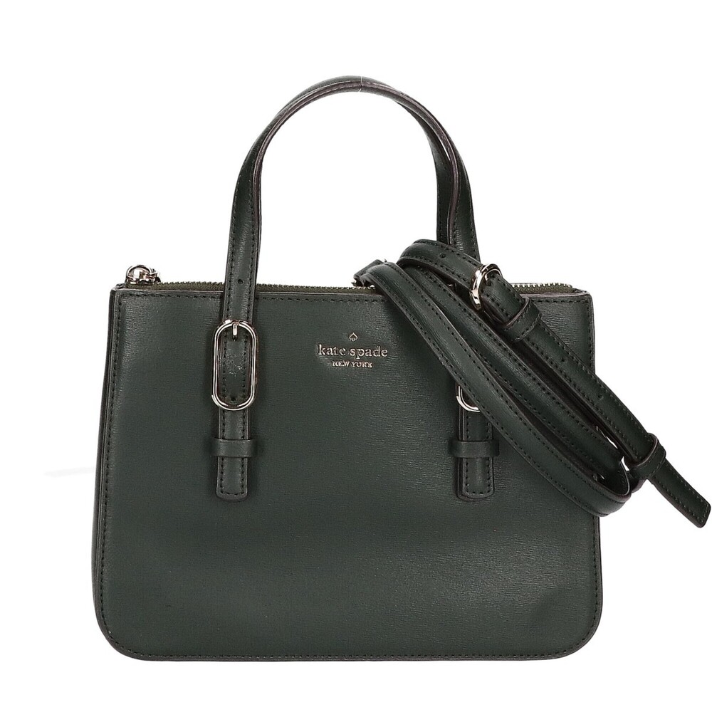 Kate Spade WKRU5993 V100 Connie Triple Gusset Small Satchel Handbag, Spruce G...